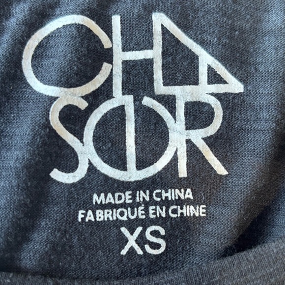 Chaser “Rock N Roll” USA Tour Tee Black Red White, XS Soft Cotton blend 👅 - Picture 4 of 5